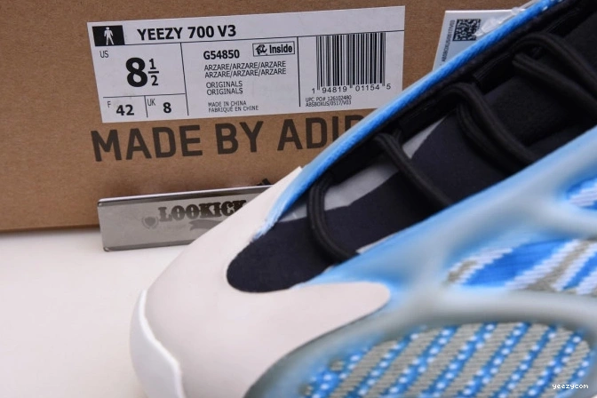 DARK 700 GLOW G54850 ADIDAS THE V3 IN YEEZY 1117